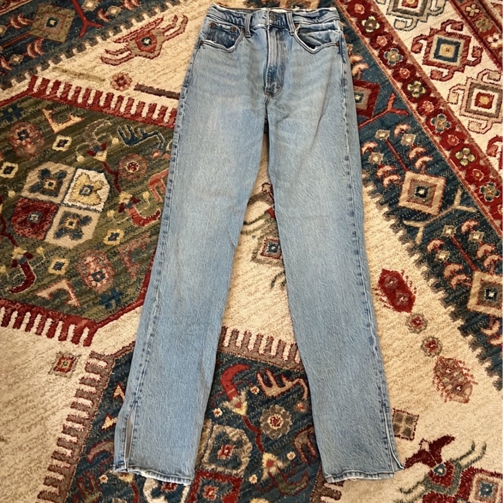 Abercrombie 90s ultra high rise jean